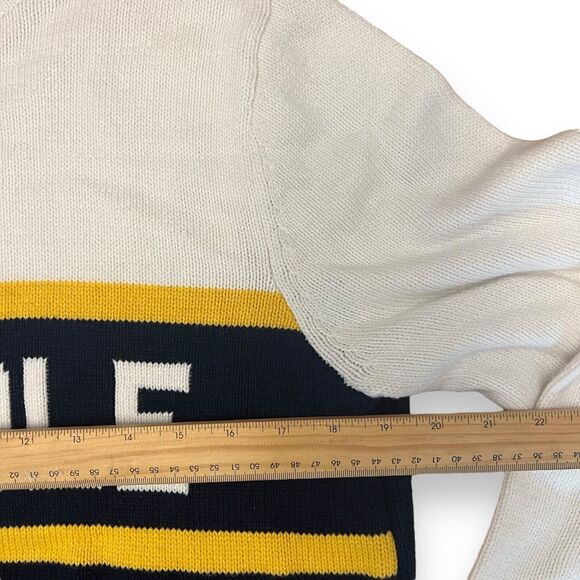 Hilflint Bumble App Sweatshirt Varsity Long Sleeve‎ Women Med - Picture 7 of 7